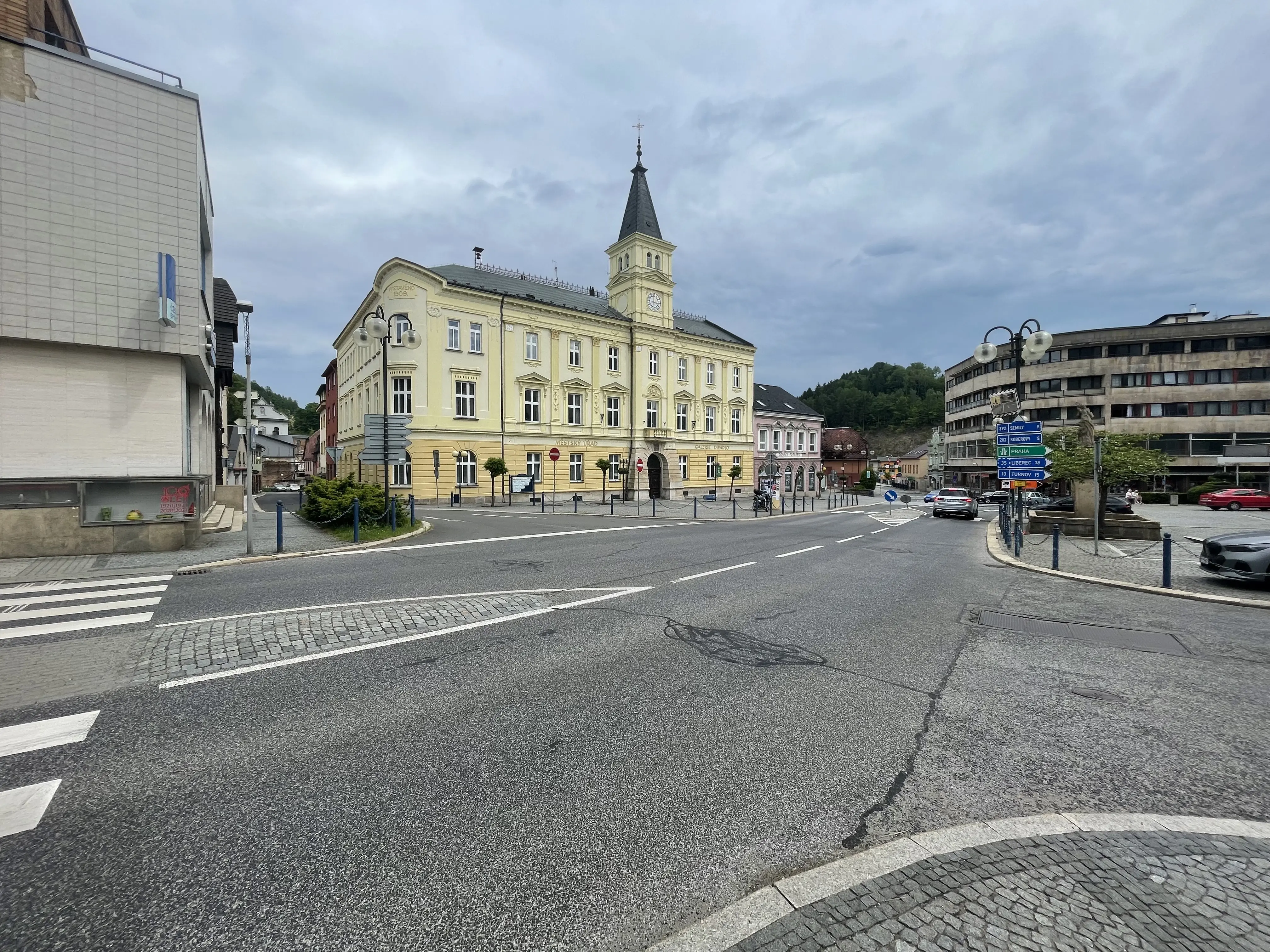 Pohled na radnici